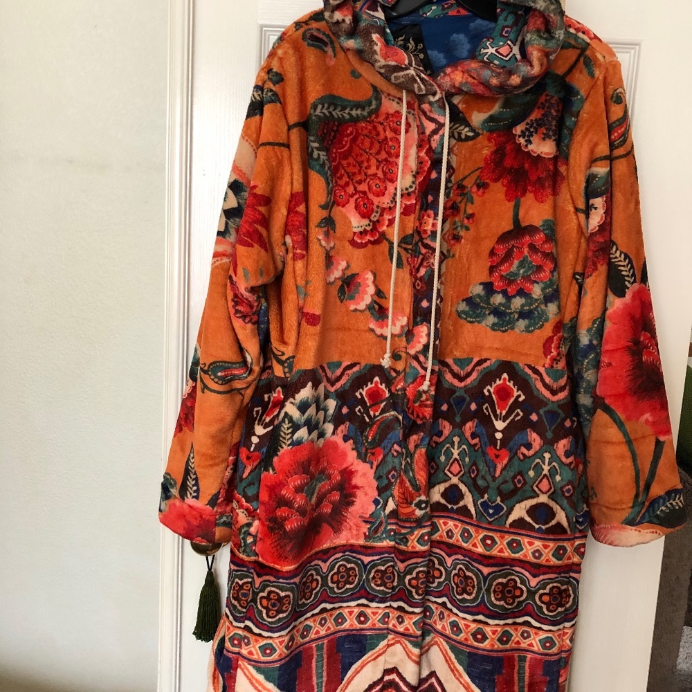 Johnny Was Sasha Sherpa Coat